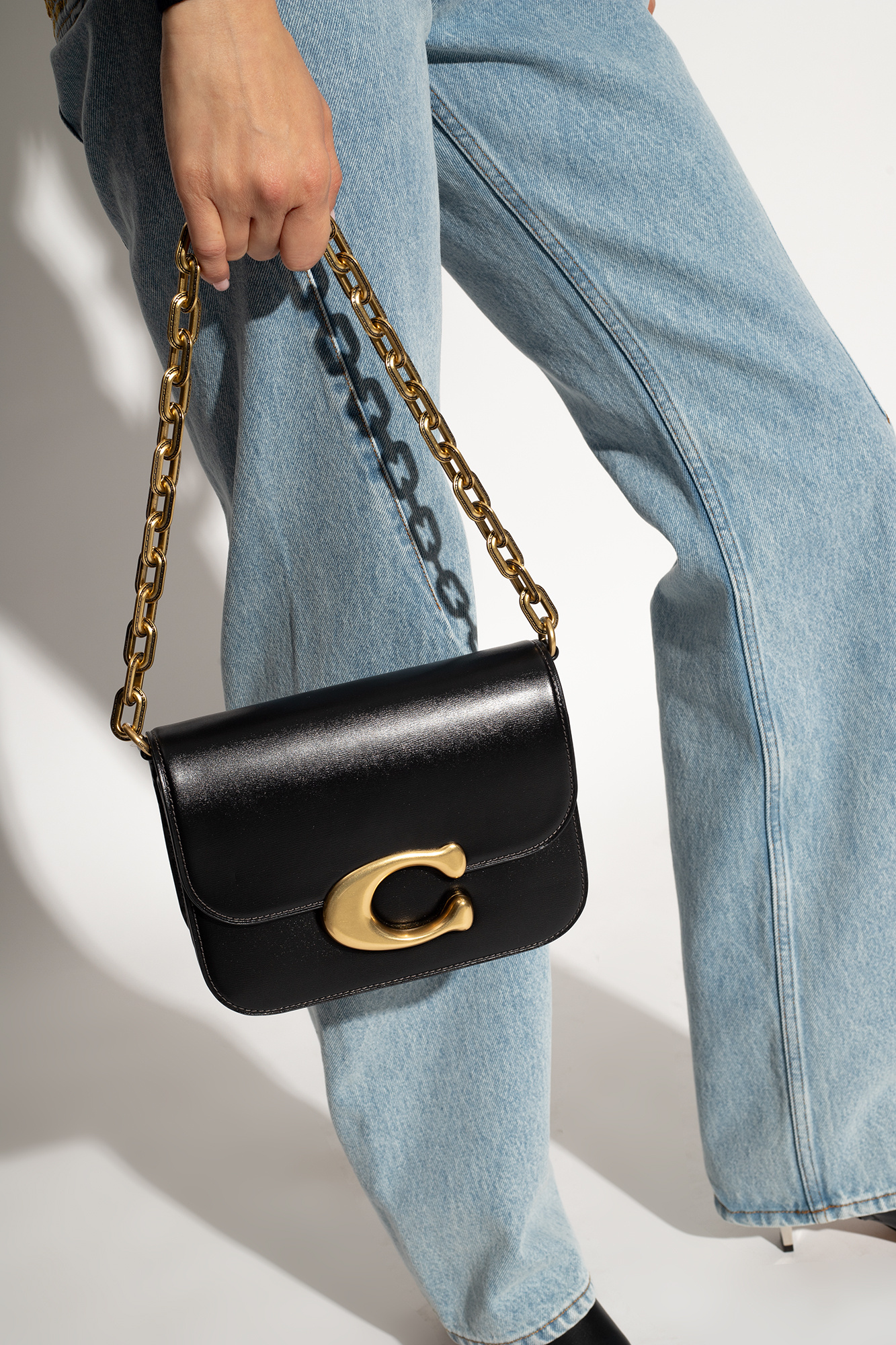 ☆fancy club☆ Big Pocket Denim Shoulder Bag BLACK F25QE991 MUSINSA | FANCY CLUB Big Pocket Denim Shoulder Bag (BLACK